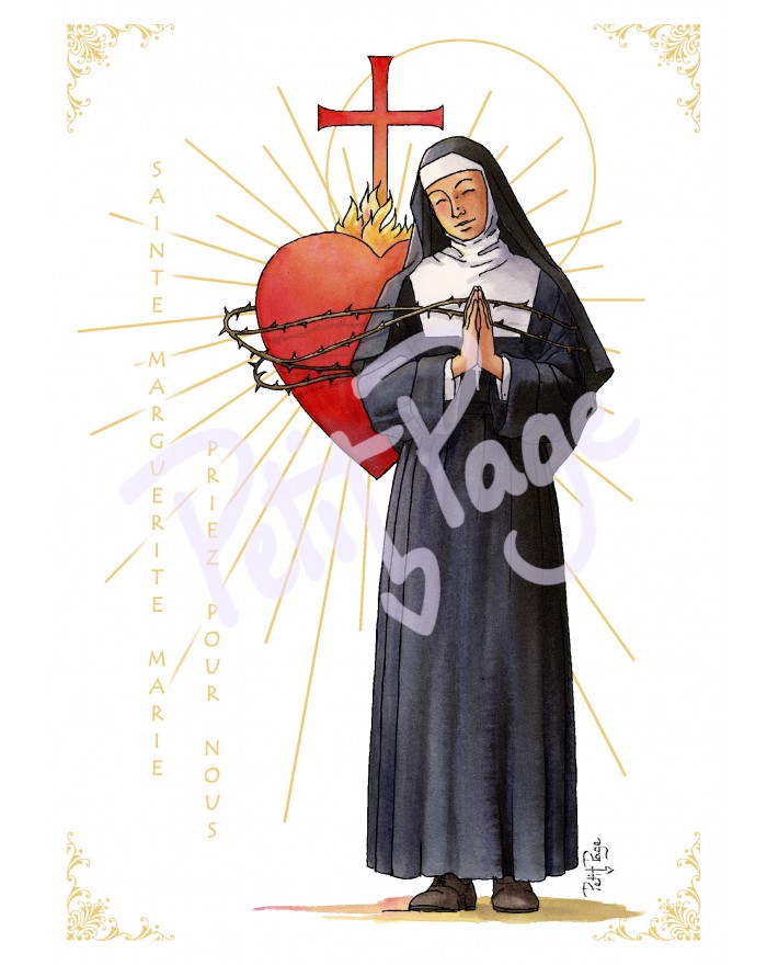 Sainte Marguerite-Marie...