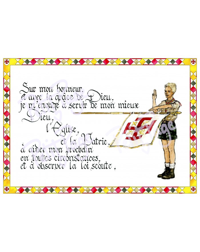 Promesse scoute (RIAUMONT)