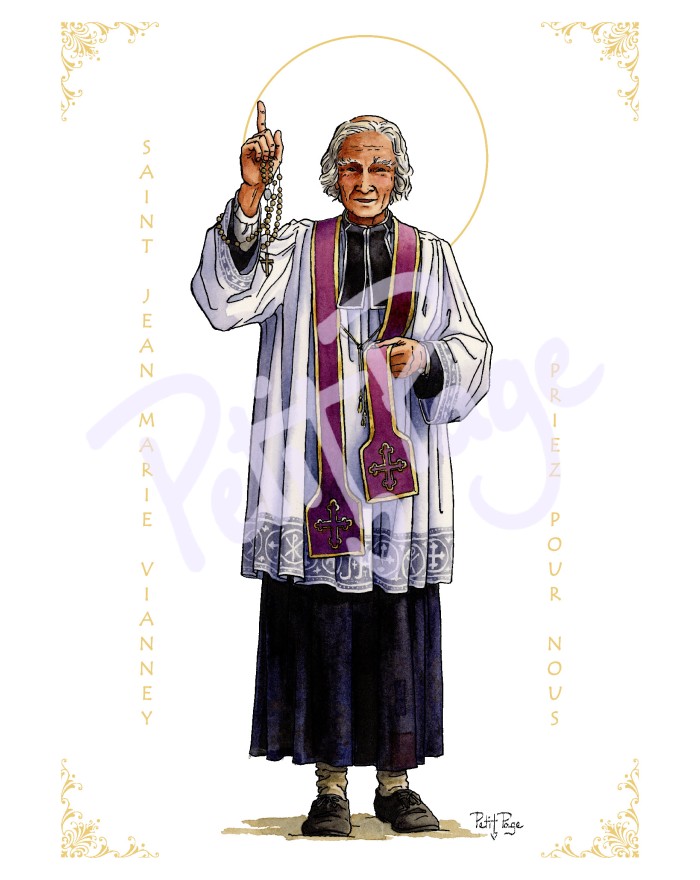 Saint Jean Marie Vianney...