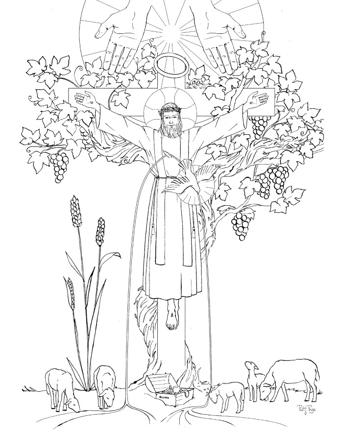 Coloriage du Triduum