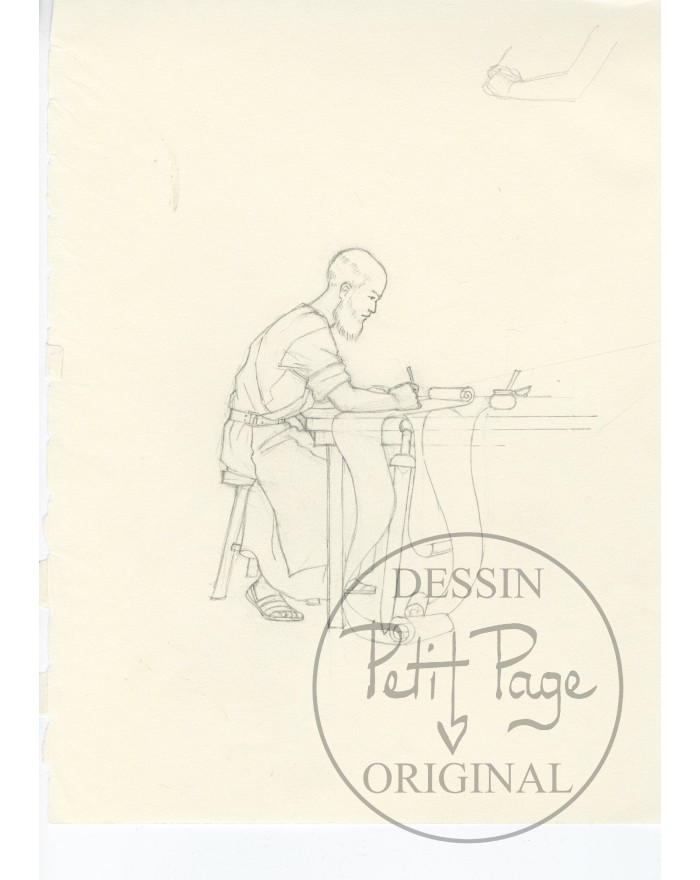 Saint Paul - crayonné original