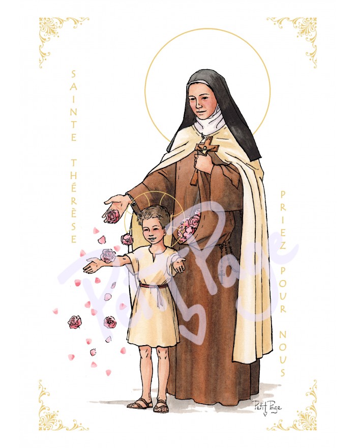 Sainte Thérèse de l'enfant...